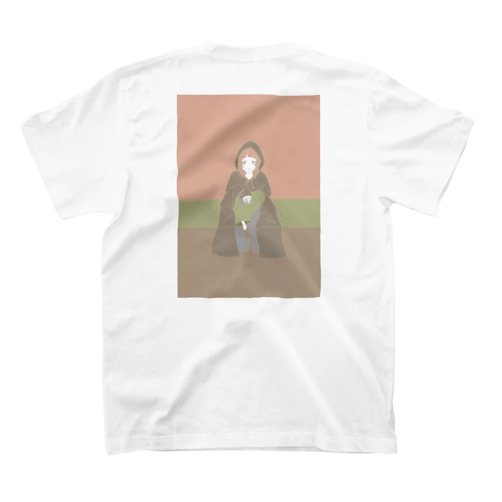 himazin_no_sokutuのジェダイちゃん スタンダードTシャツの裏面