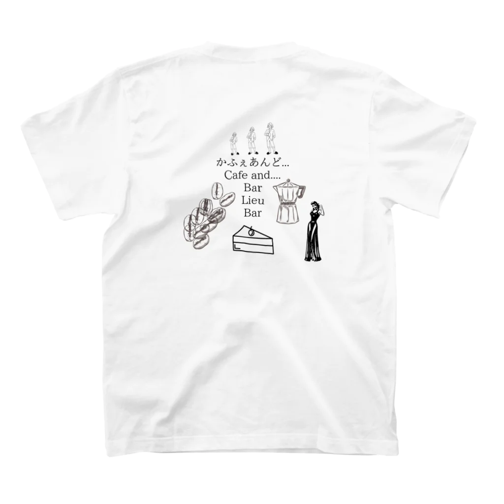 Cafe&Bar LieuのCafe&Bar Lieu Regular Fit T-Shirtの裏面