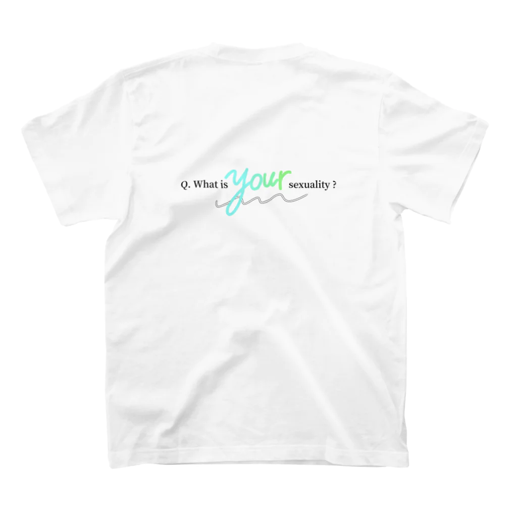 imI -イムアイ-のWhat is your sexuality T-shirts スタンダードTシャツの裏面