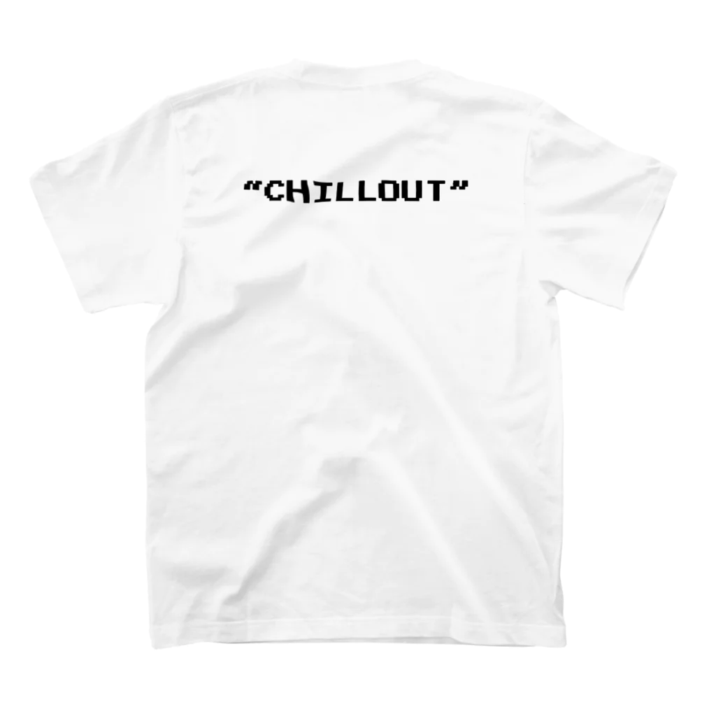 workout,chillout.のwo,co. alohaman スタンダードTシャツの裏面