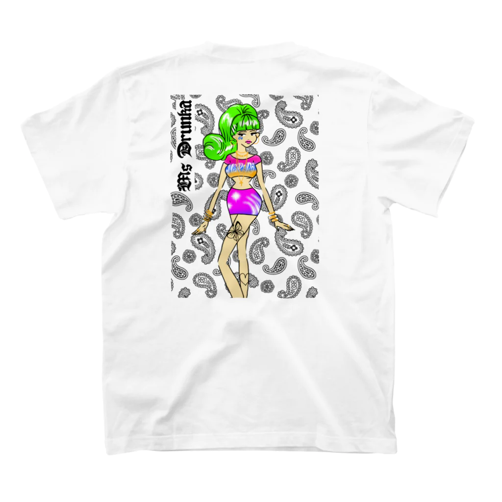 上様のMs RORO スタンダードTシャツの裏面