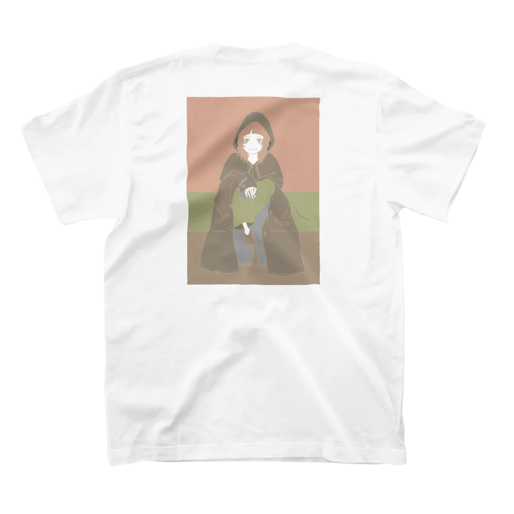 himazin_no_sokutuのジェダイちゃん スタンダードTシャツの裏面