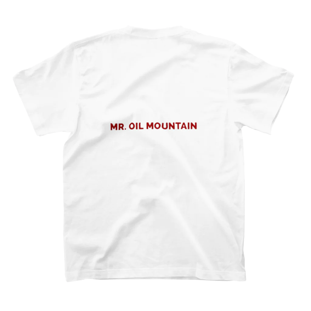 KEIHAMMのMr. Oil Mountain 1 スタンダードTシャツの裏面