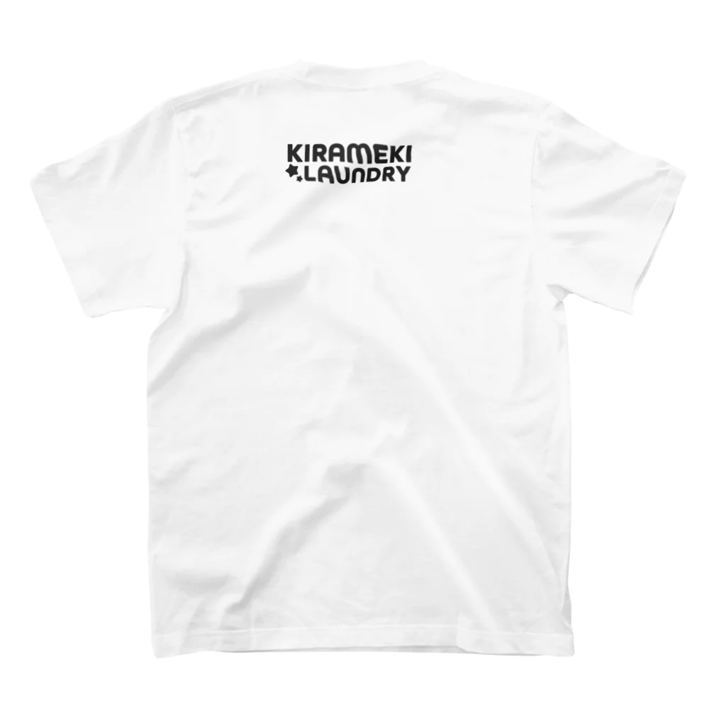 きらめきランドリーの洗にする恋ぞうさん スタンダードTシャツの裏面