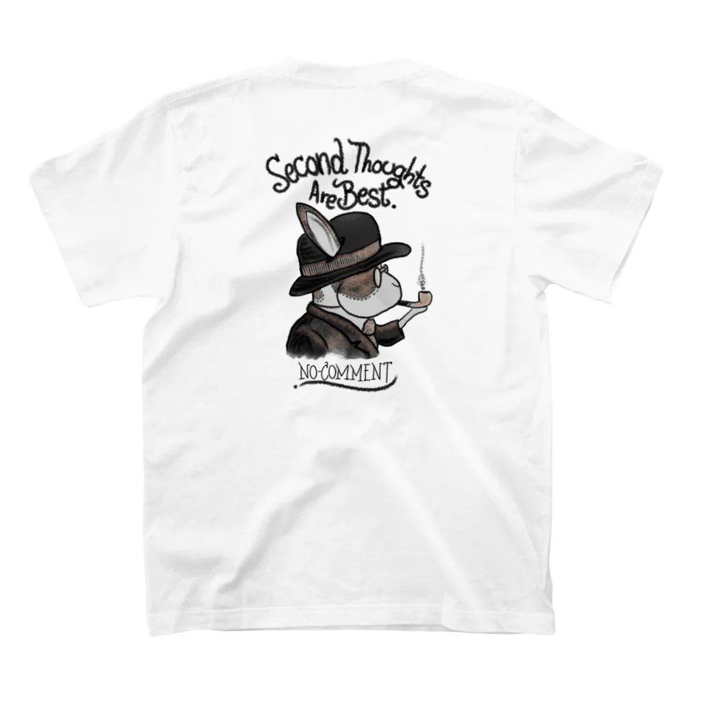 Rusty Gearsのsecond thoughts Regular Fit T-Shirtの裏面