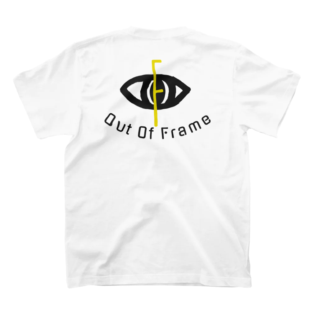 Out Of Frameの初代OOF スタンダードTシャツの裏面