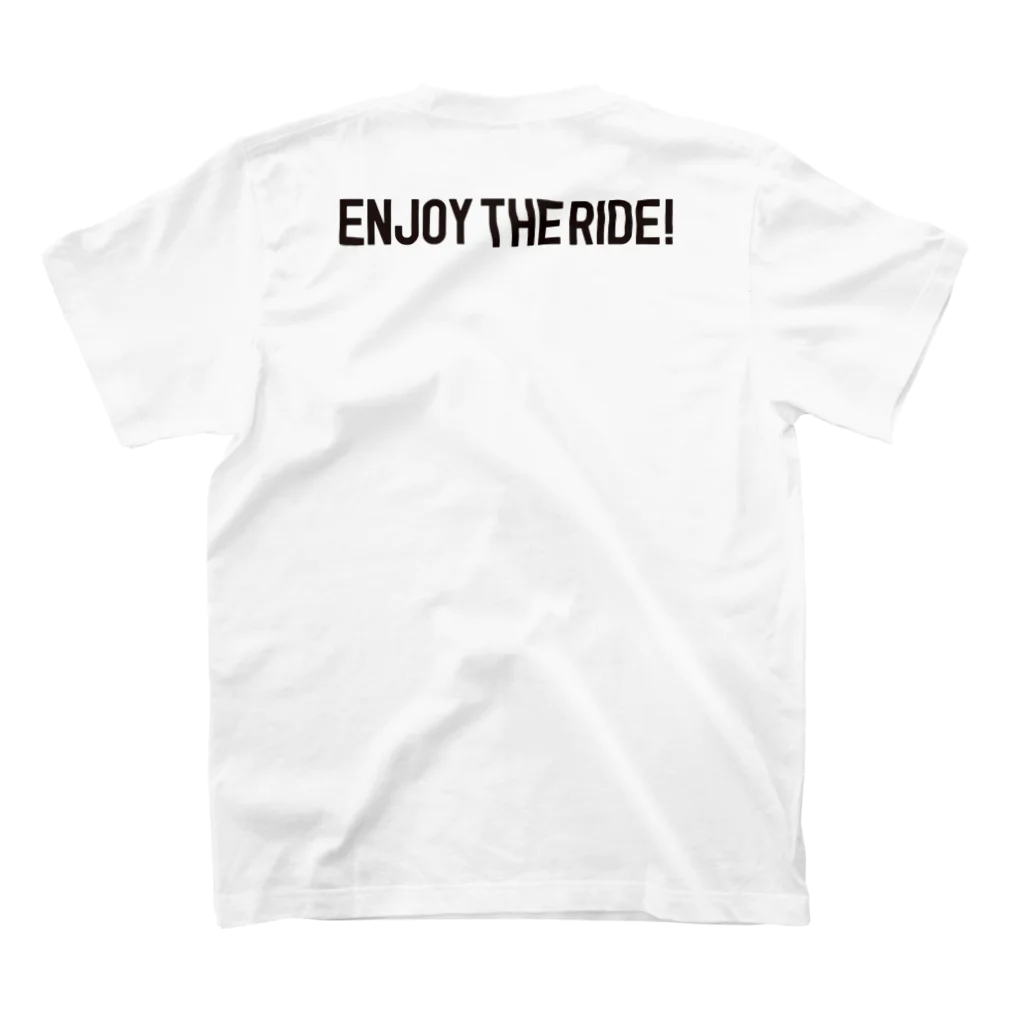 DoRide shopのDR_Tシャツ スタンダードTシャツの裏面