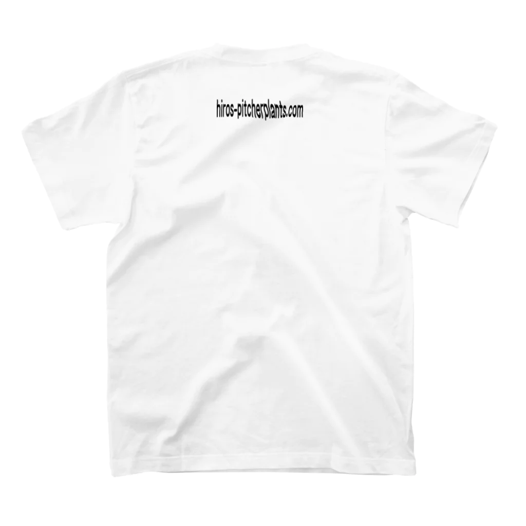 hiros_ppの食虫植物　マスク　Nepenthesシリーズ　rajah Regular Fit T-Shirtの裏面