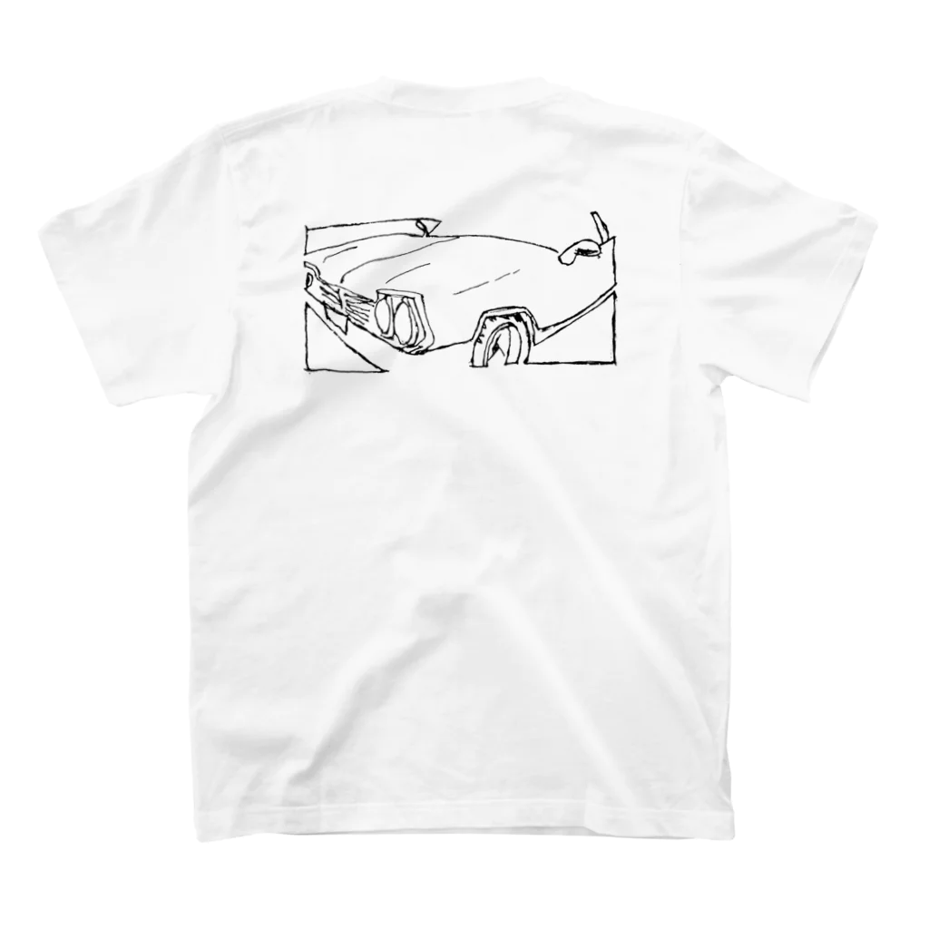 Chinese Cook BookのImpala tee スタンダードTシャツの裏面