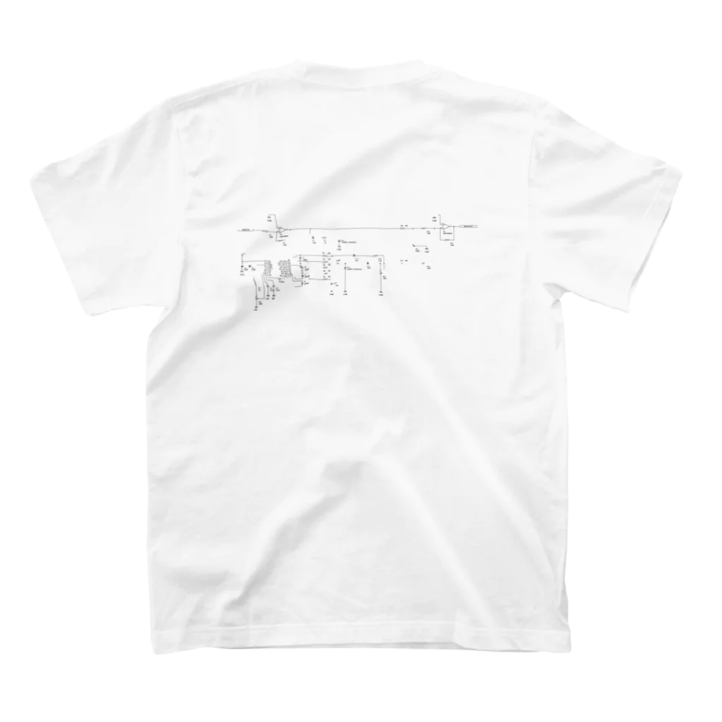 ヤマダノブヲのLet's Fuck T スタンダードTシャツの裏面