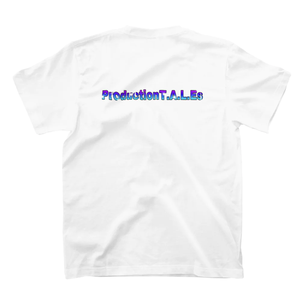 ProductionT.A.L.EsのProductionT.A.L.Es  New model version3 スタンダードTシャツの裏面