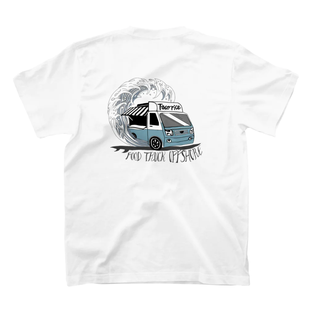 FOOD TRUCK OFFSHOREのFood Truck OFFSHORE オリジナルグッズver.2 Regular Fit T-Shirtの裏面