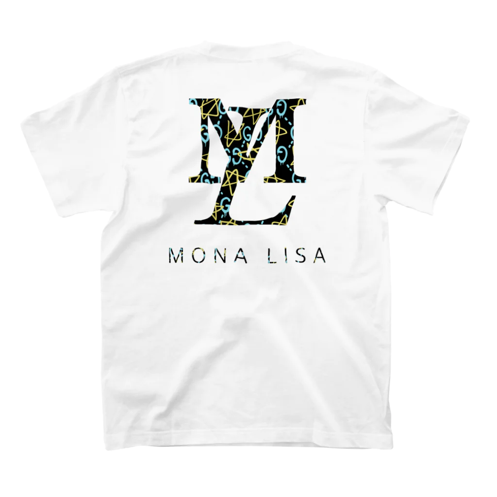 Elvis-MersonのMONALISA✖️GUCCCCI スタンダードTシャツの裏面