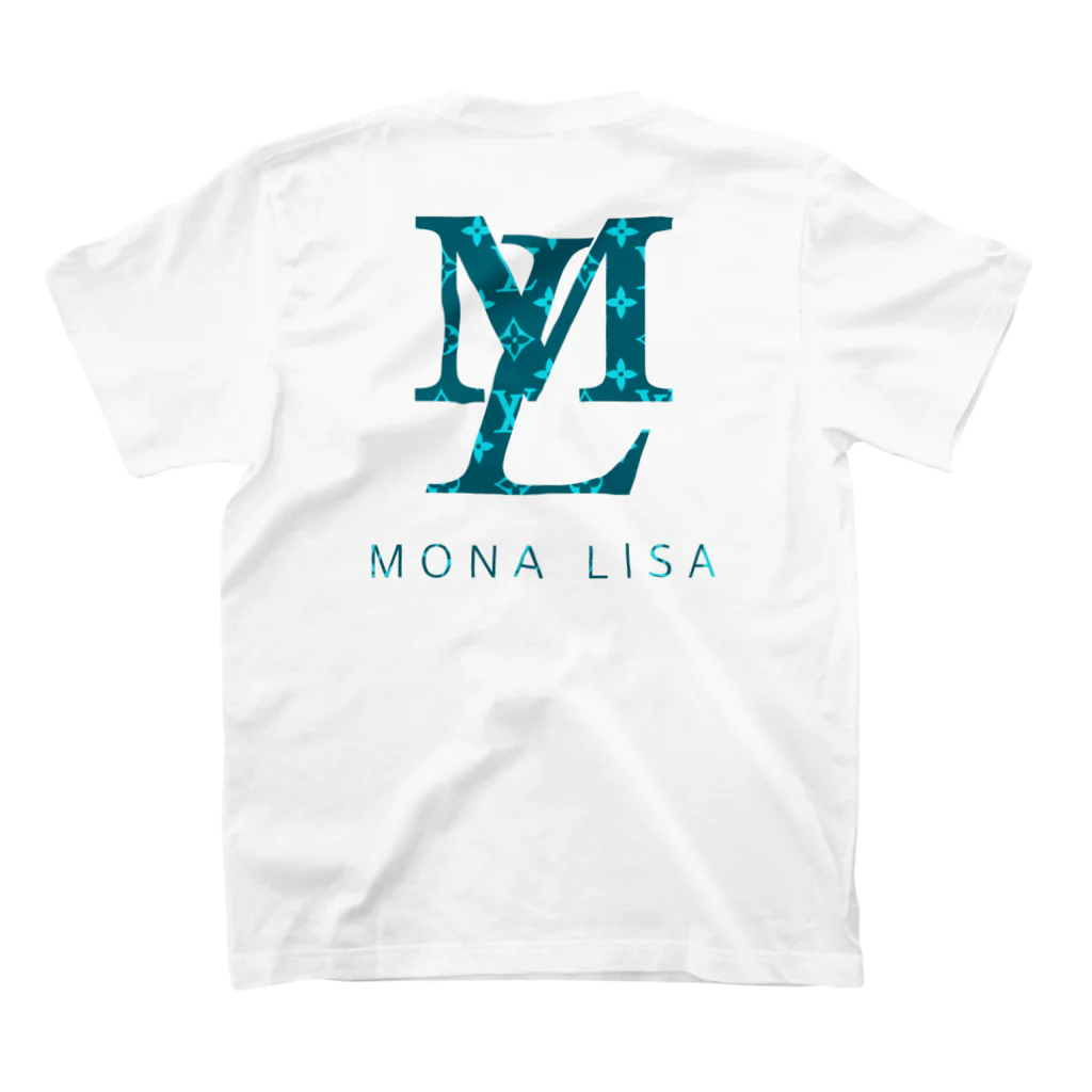 Elvis-MersonのMONALISA✖️LOUIS スタンダードTシャツの裏面