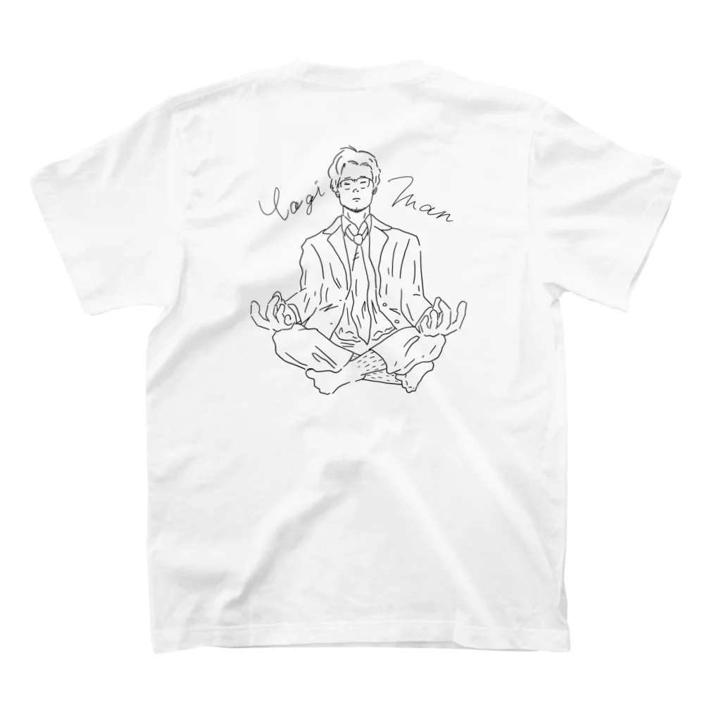 タローのYOGI MAN バックプリントT スタンダードTシャツの裏面