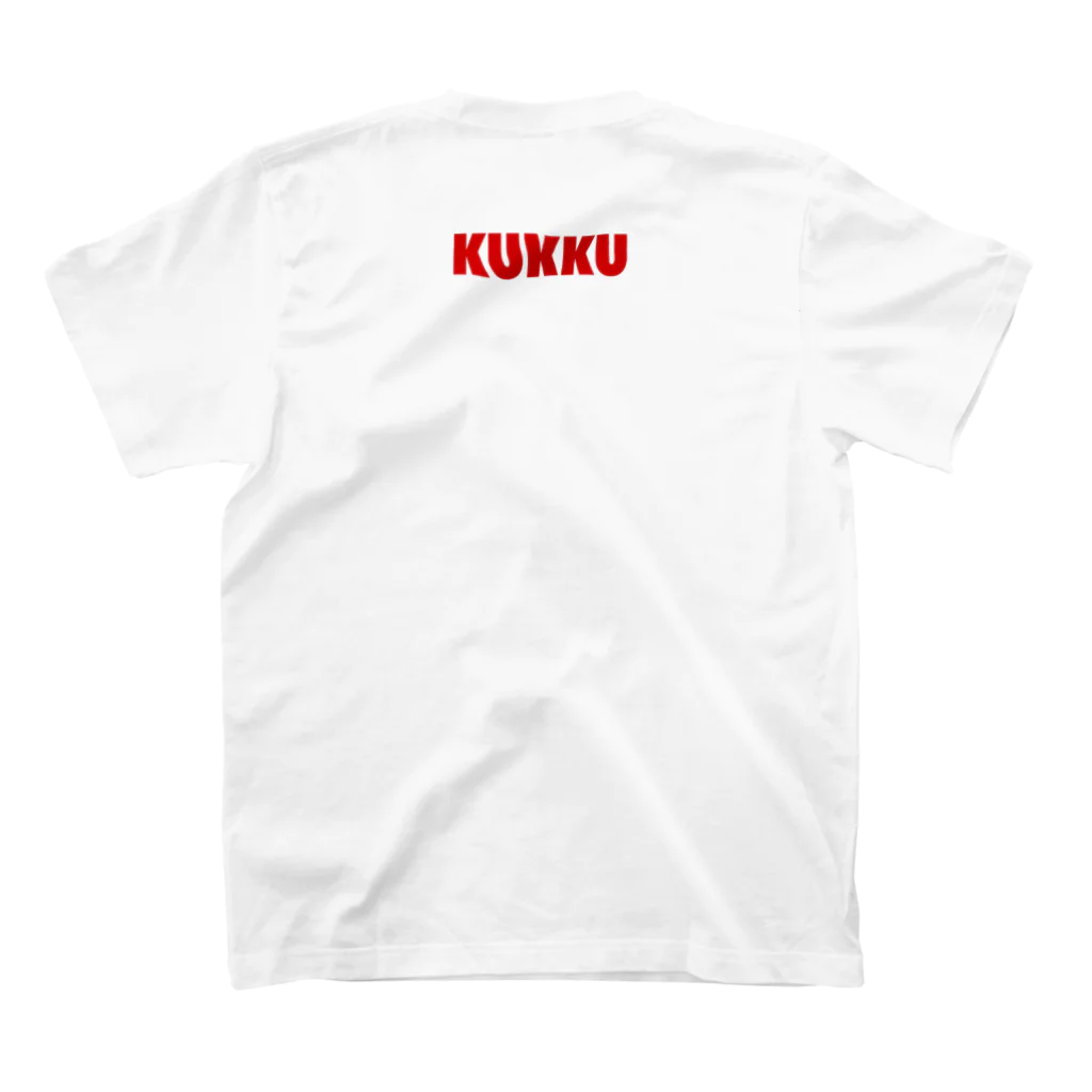 KUKKUの和パンク スタンダードTシャツの裏面