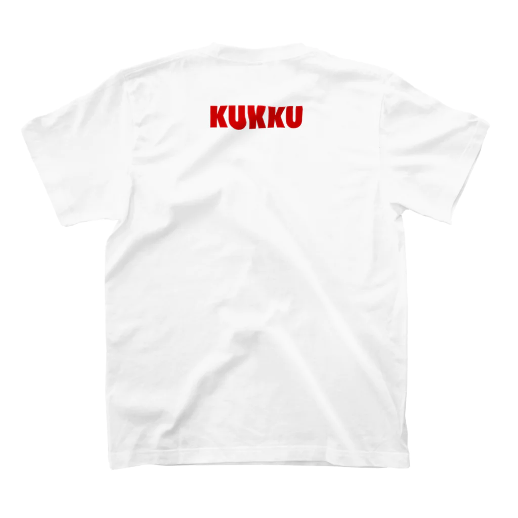 KUKKUの芽キャベツガール スタンダードTシャツの裏面