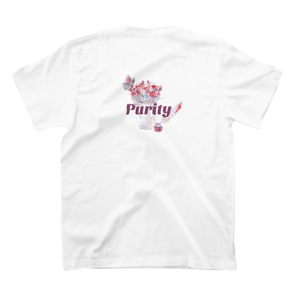 ShiiimaのPurity スタンダードTシャツの裏面