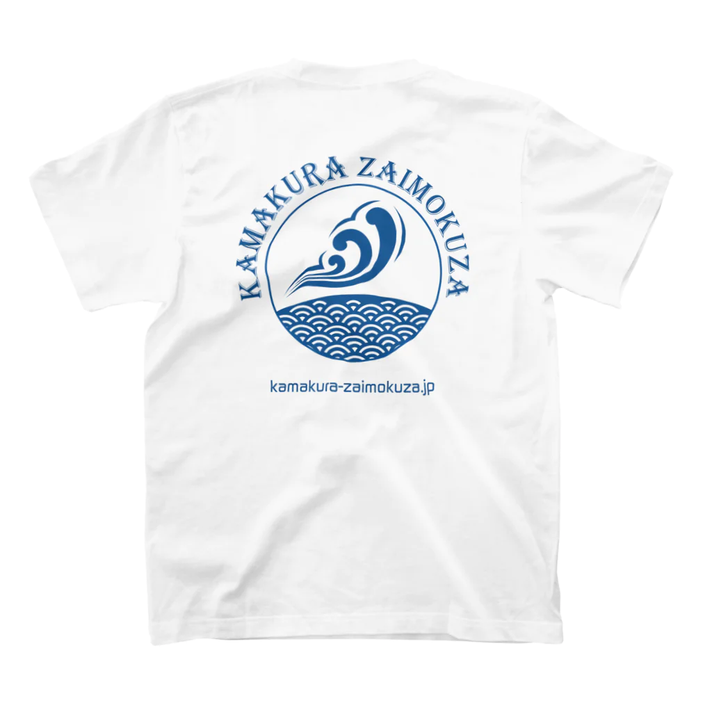 Been KamakuraのZAIMOKUZA スタンダードTシャツの裏面