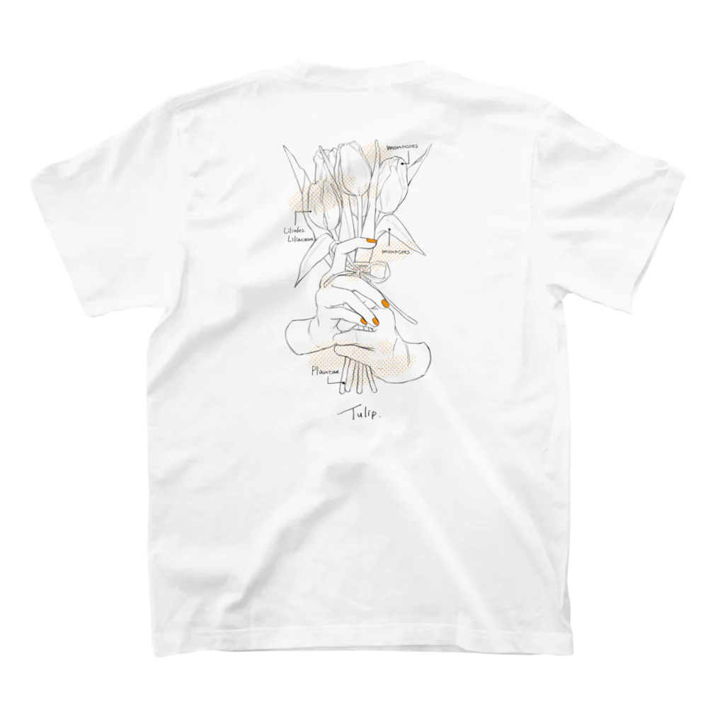 おとの花束 Regular Fit T-Shirtの裏面