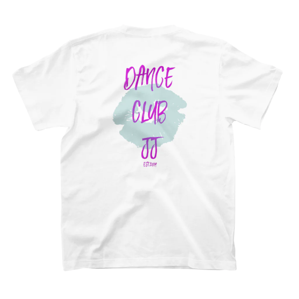 DANCECLUBJJのJJTシャツ① スタンダードTシャツの裏面