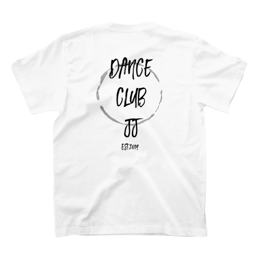 DANCECLUBJJのJJTシャツ④ スタンダードTシャツの裏面