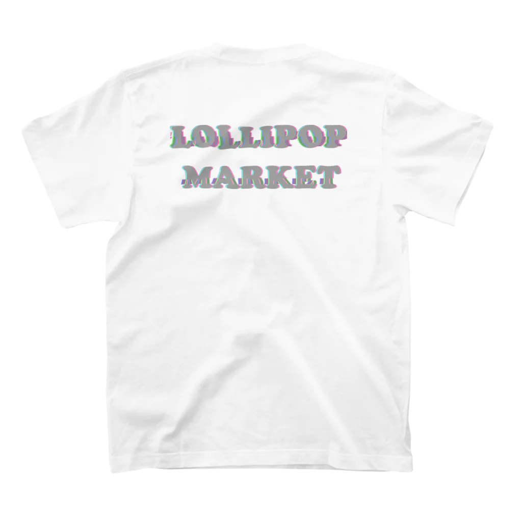 Lollipop MarketのLollipop Market BoxLogo S/S Tee Regular Fit T-Shirtの裏面
