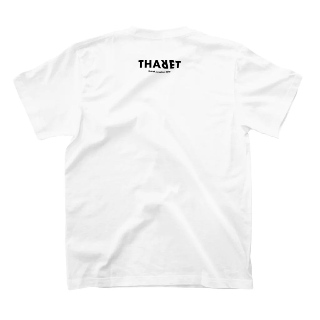 THARET_Creationのほんしんはかくして スタンダードTシャツの裏面