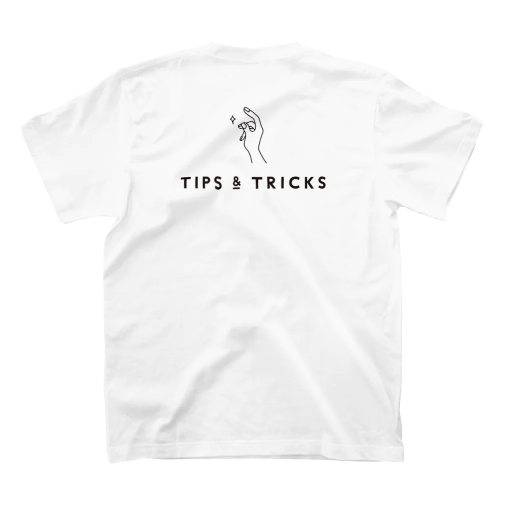 TIPS & TRICKSのTIPS&TRICKS LOGO-T スタンダードTシャツの裏面