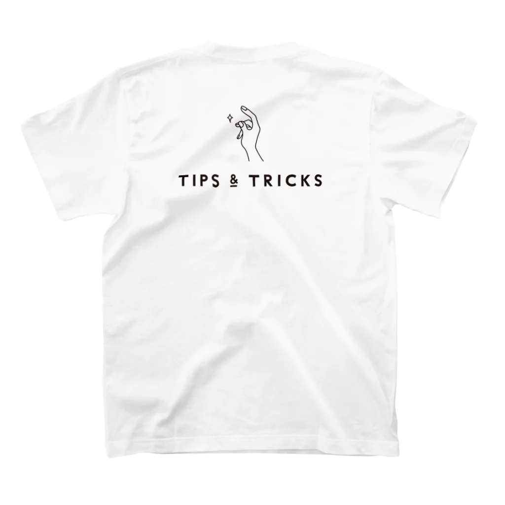 TIPS & TRICKSのTIPS&TRICKS LOGO-T Regular Fit T-Shirtの裏面