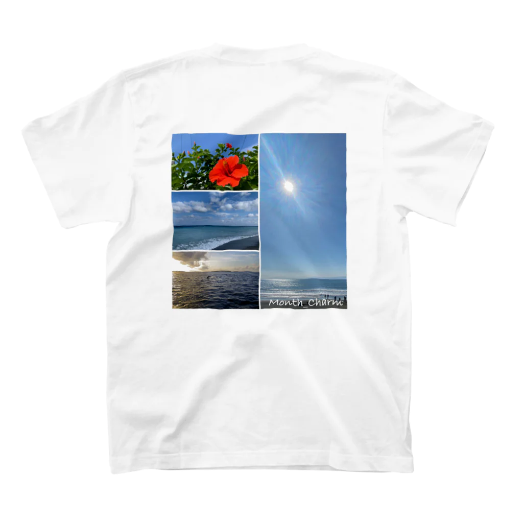 Month_Charmの夏の沖縄 スタンダードTシャツの裏面
