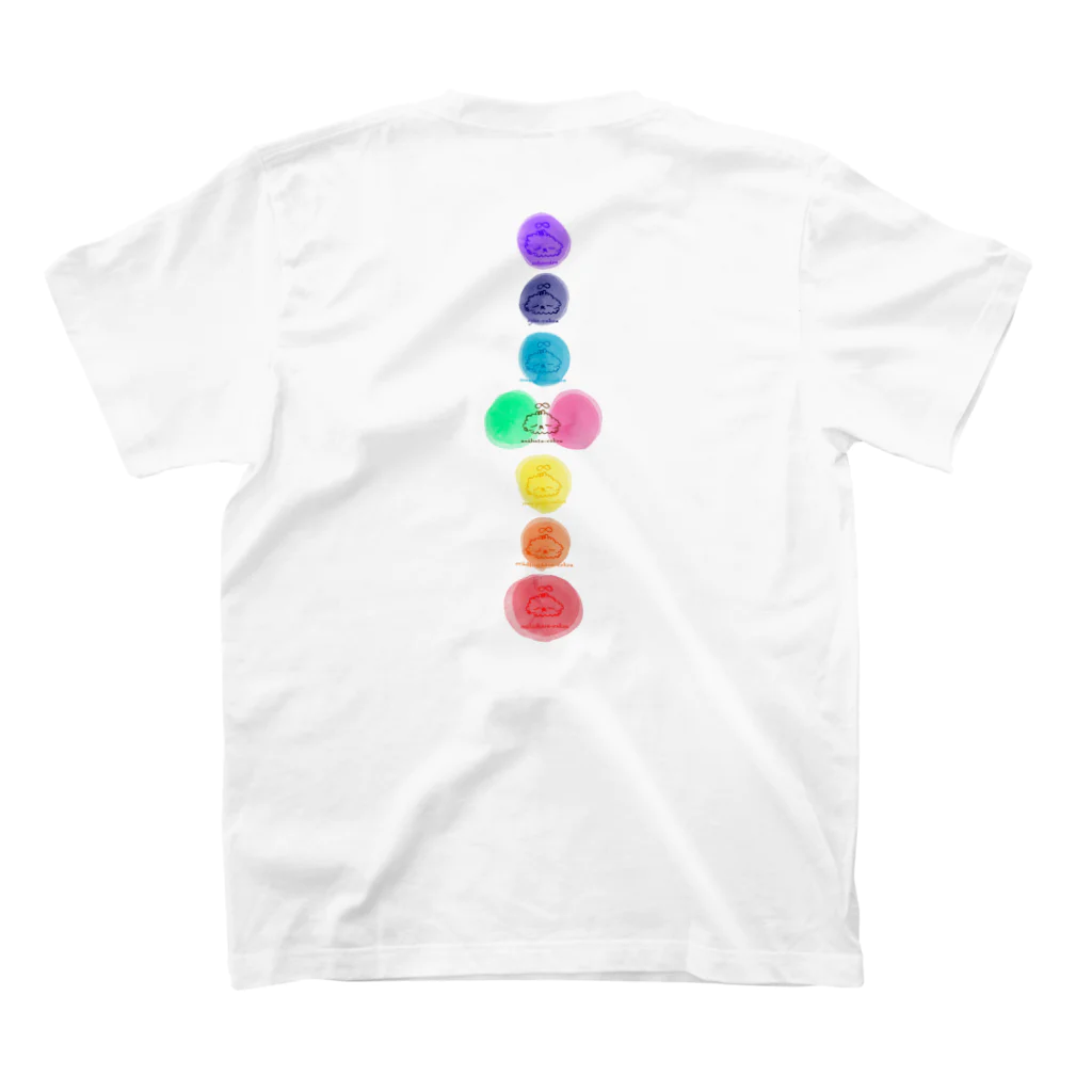 むげしょぷの-CHAKRA- スタンダードTシャツの裏面