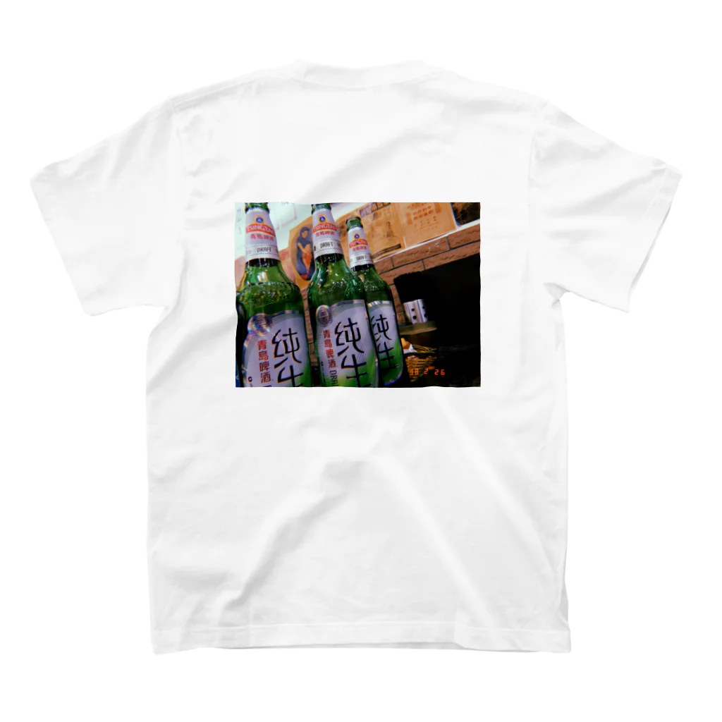 Nyustoreの青島麦酒 スタンダードTシャツの裏面