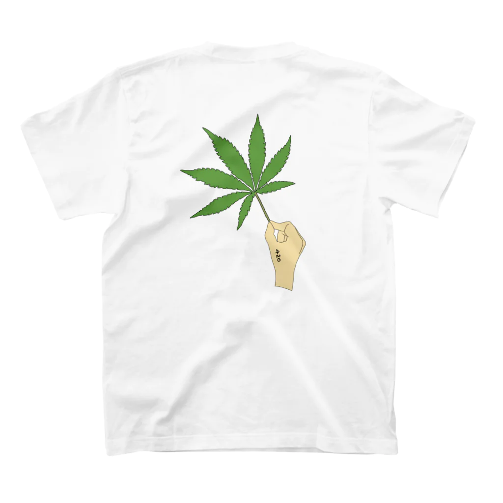 ryo_moreのMORE 420 Tシャツ スタンダードTシャツの裏面