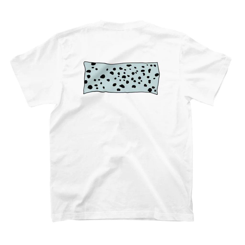 うみちゃんのdalmatian（３） スタンダードTシャツの裏面