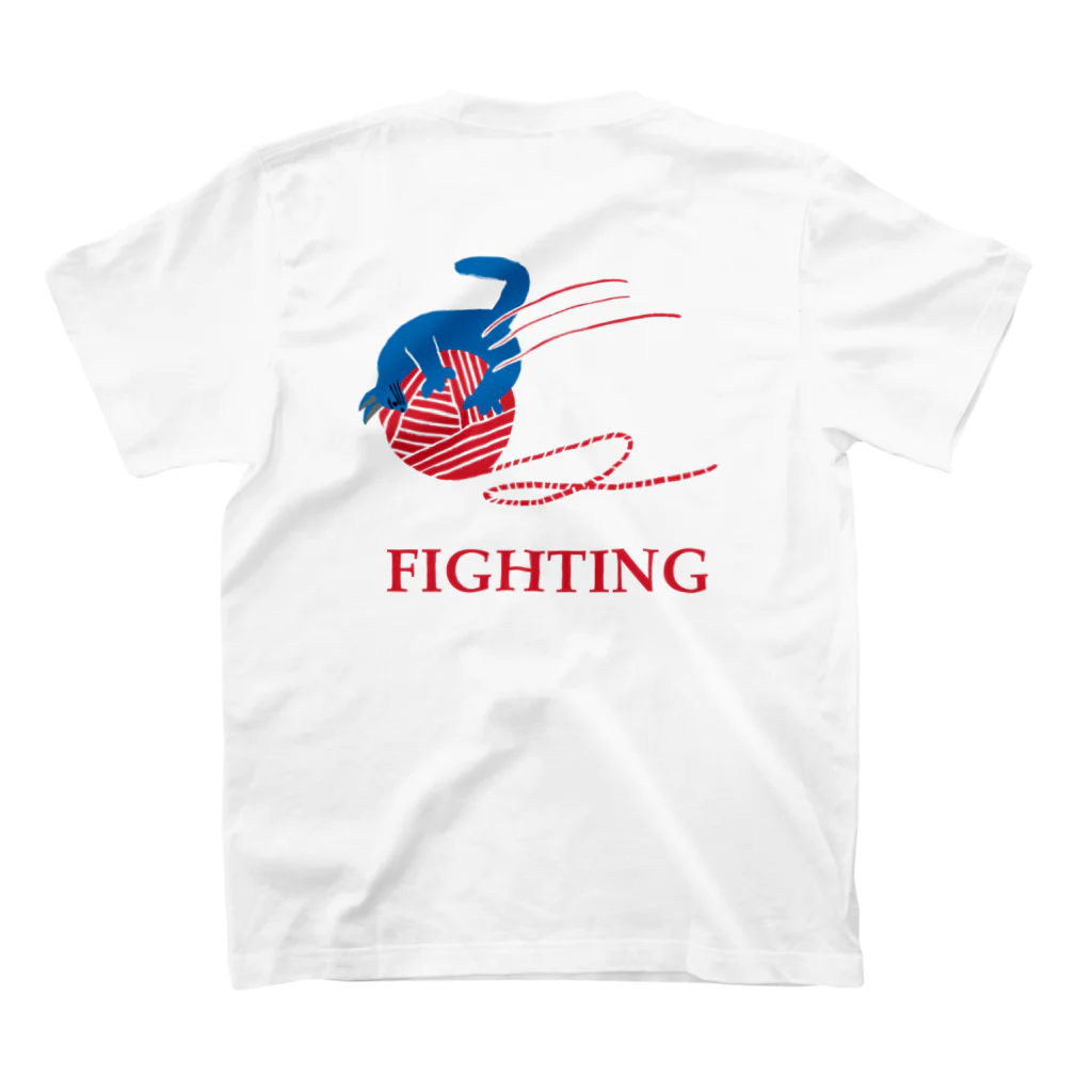 PLANTERのFIGHTING スタンダードTシャツの裏面