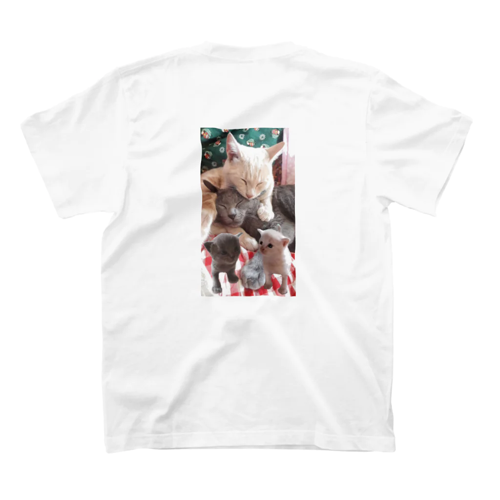 mmcの猫🐱 スタンダードTシャツの裏面