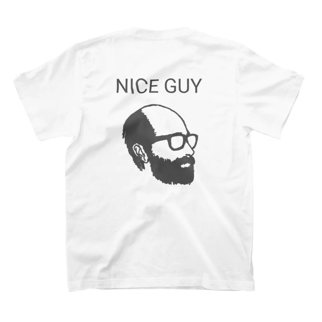 niceGuyのNiceGuy (バックプリント) Regular Fit T-Shirtの裏面