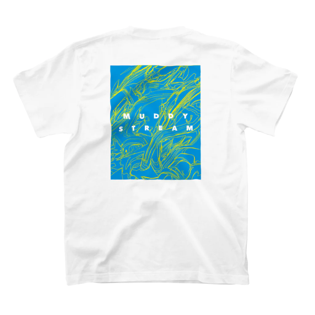 3ブのmuddy streamT(Back Print) スタンダードTシャツの裏面