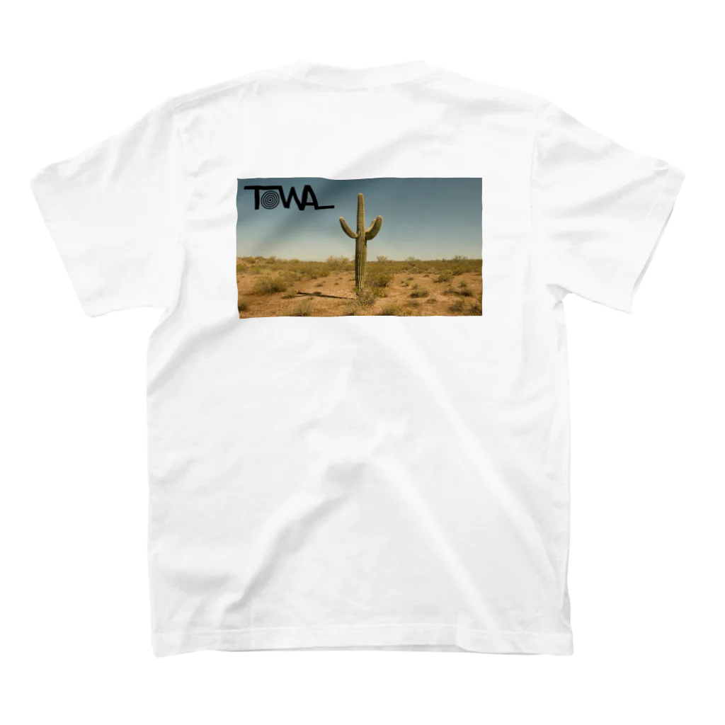 -TOWA-のTOWA Cactus スタンダードTシャツの裏面