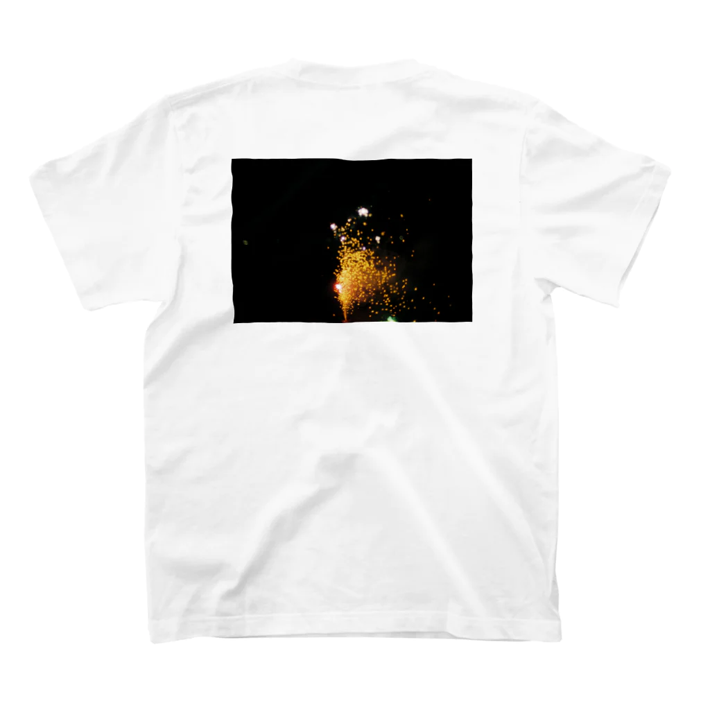 やましのfireworks continue Regular Fit T-Shirtの裏面