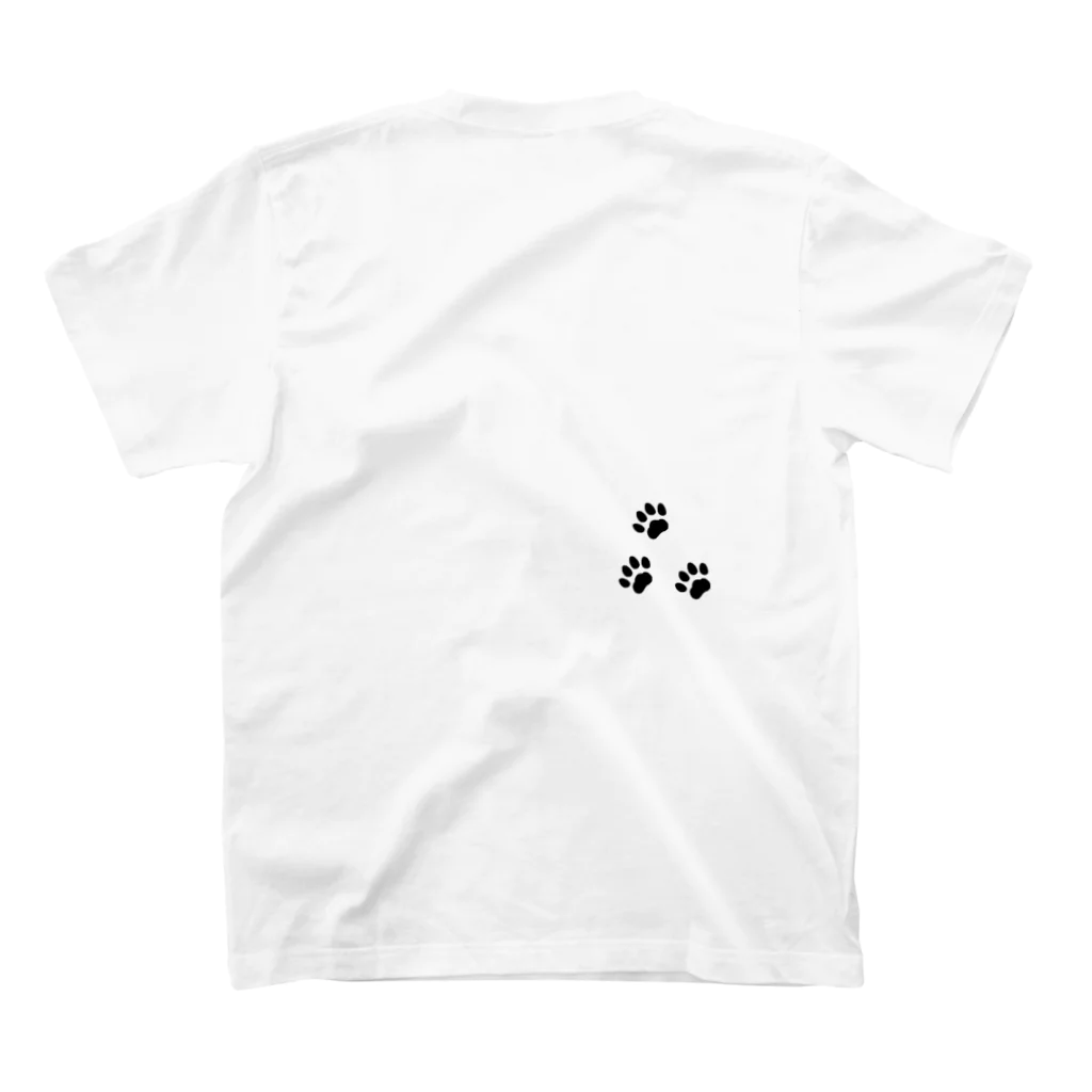 りうのAROUND・CAT スタンダードTシャツの裏面