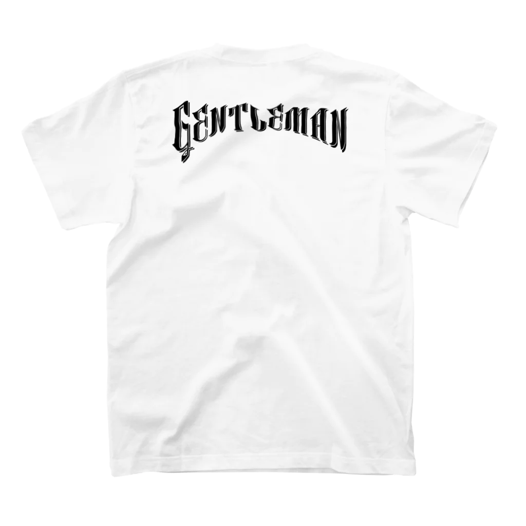 Gentleman clothingのswallow/gentleman スタンダードTシャツの裏面