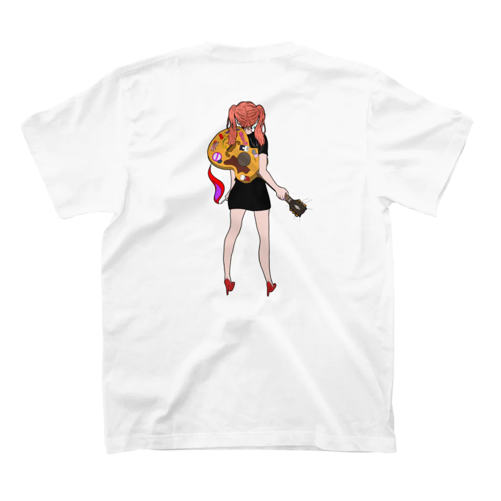 Rayのguitar tshirt スタンダードTシャツの裏面