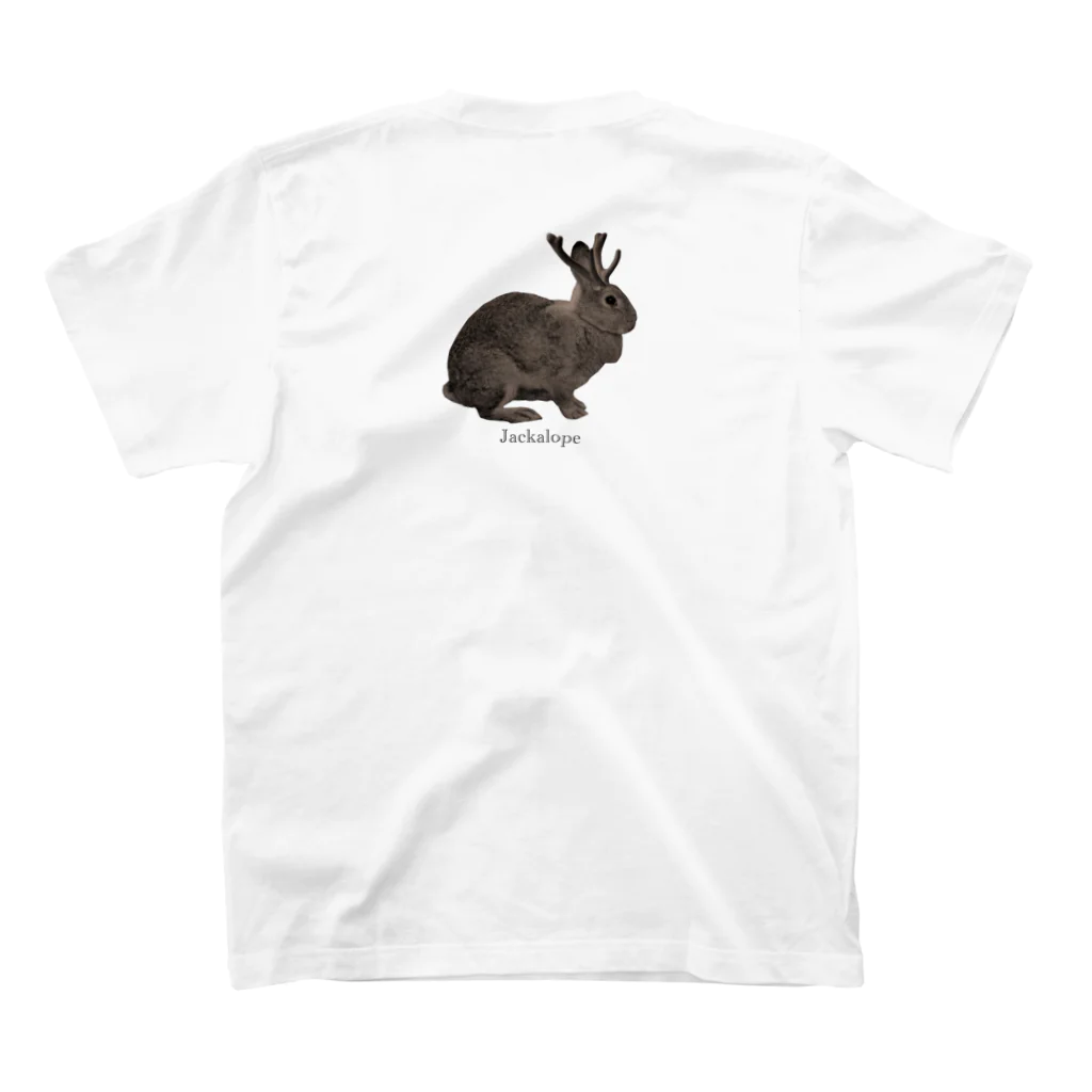 Jackalope Houseの【背面】未確認動物 スタンダードTシャツの裏面