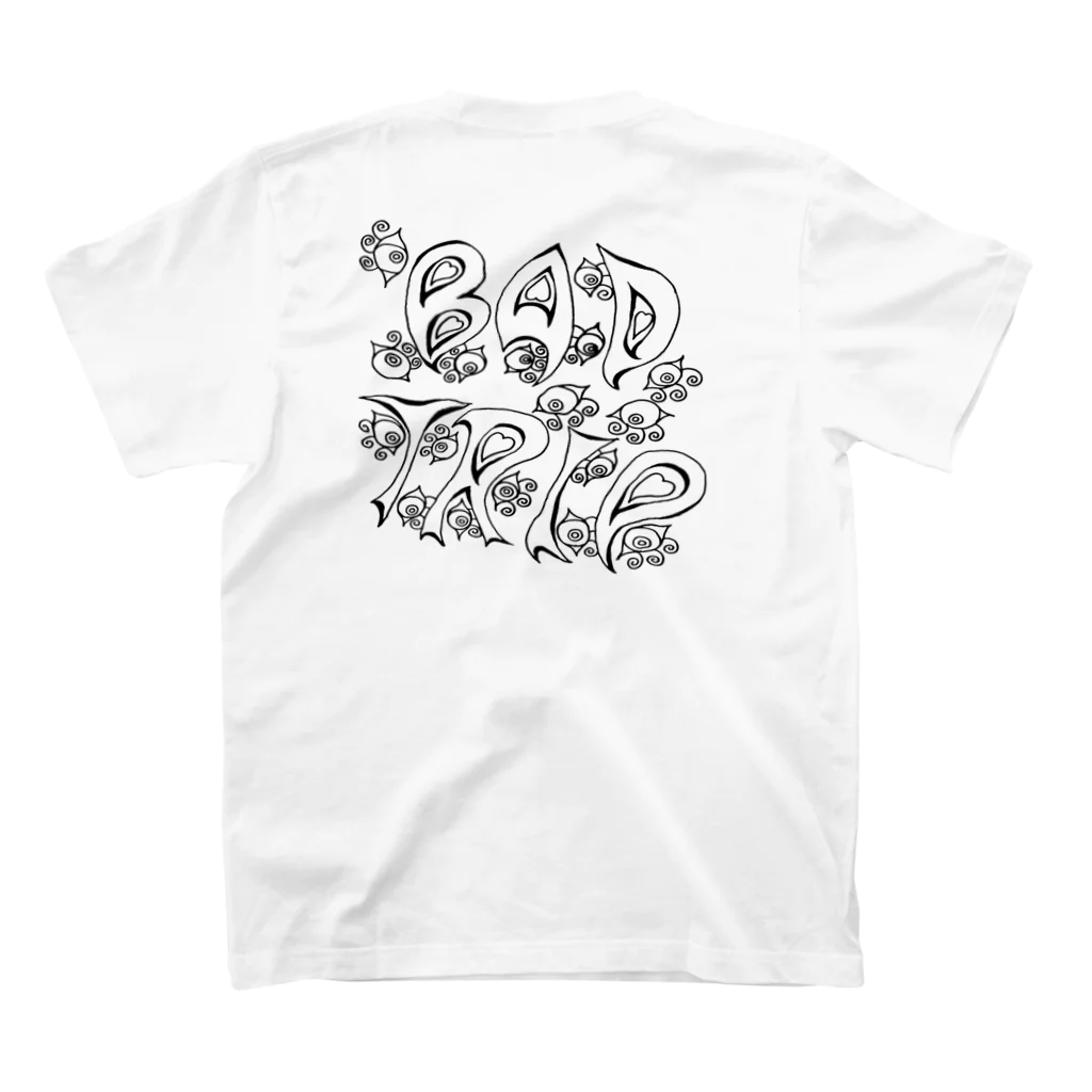 BAD_TRIPのBAD TRIP 005 スタンダードTシャツの裏面