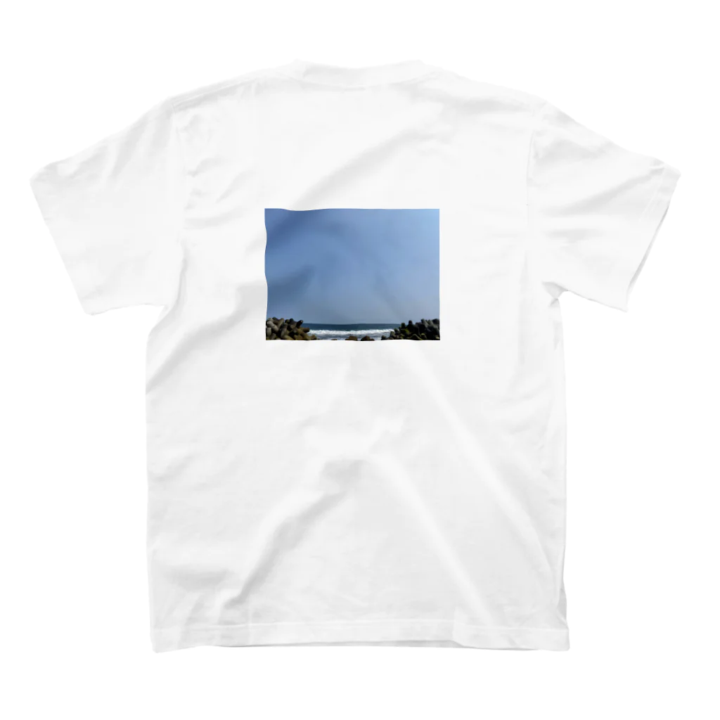 fujimon_のエモT #海 Regular Fit T-Shirtの裏面