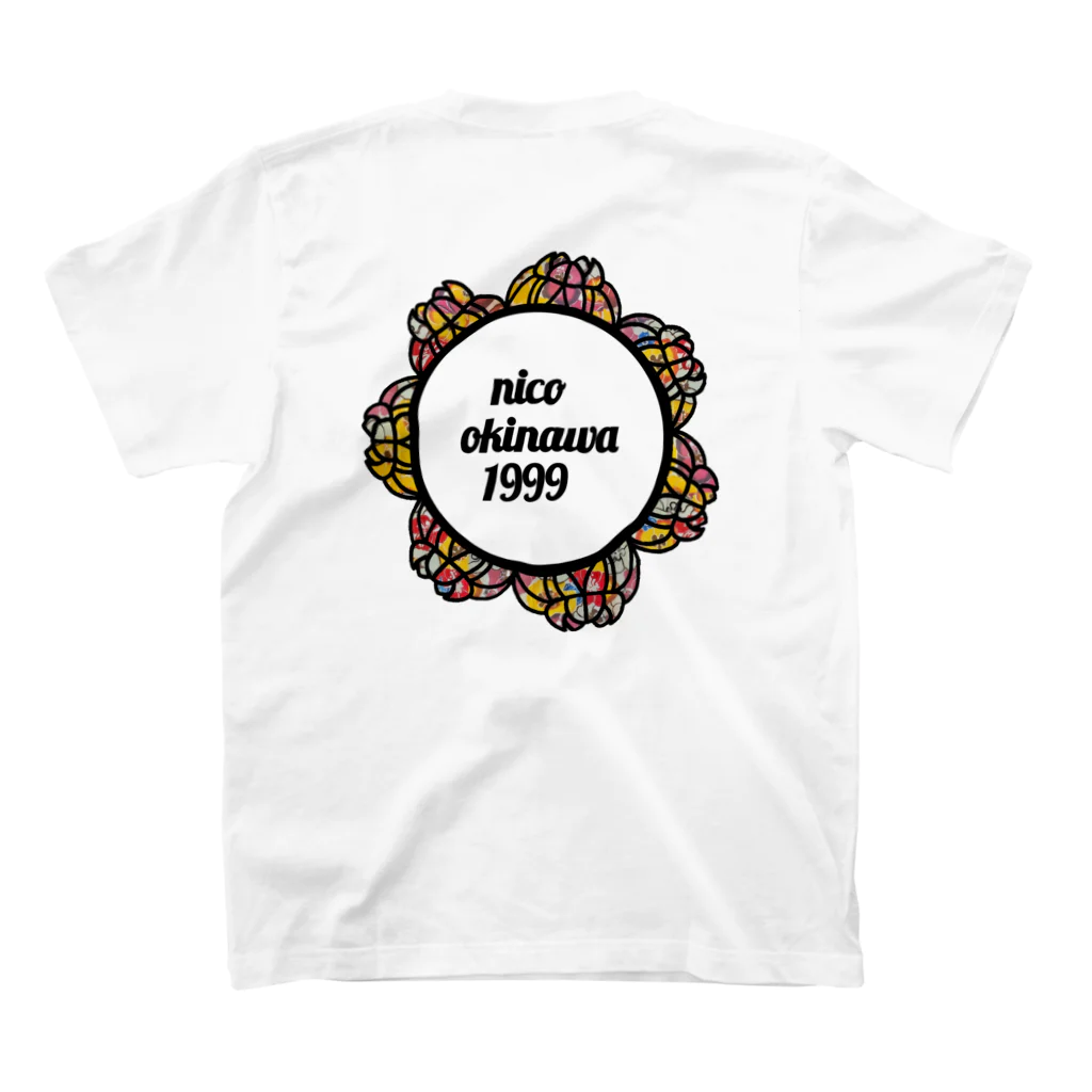 虹光・・・nico・・・のゆいまーる。 スタンダードTシャツの裏面