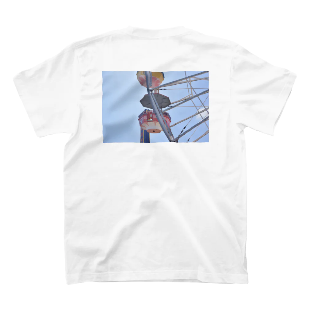 チルTショップのFerris wheel （Back Print) スタンダードTシャツの裏面