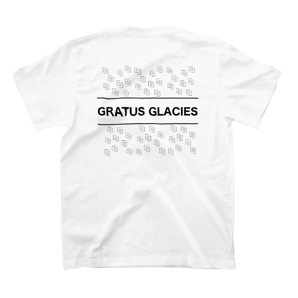 GRATUS GLACIESのGRATUS GLACIES スタンダードTシャツの裏面
